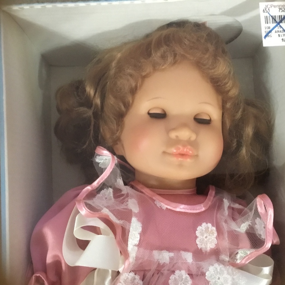 20 inch Lissi Doll ANA by Lissi Batz Germany Vinyl cloth COA w/ stand - Picture 14 of 16